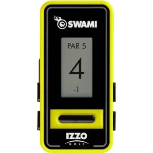 Izzo Golf Swami ClipOn Golf GPS con función de voz amarillo_3
