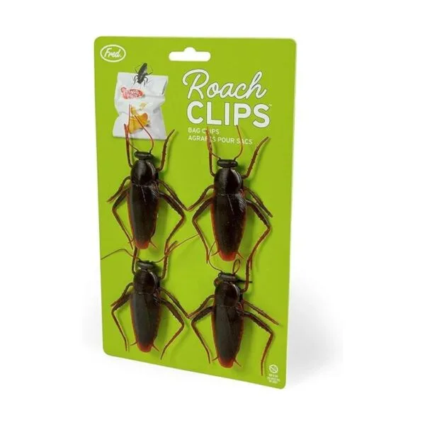 Genuine Fred Juego de 4 clips para bolsa de cucaracha_1