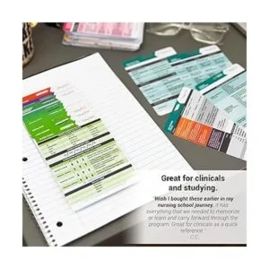 PocketGuru Juego de 106 tarjetas de referencia de escuela_3