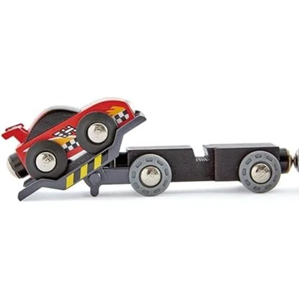 Hape Transportador de coche de carreras Juego de seis_5
