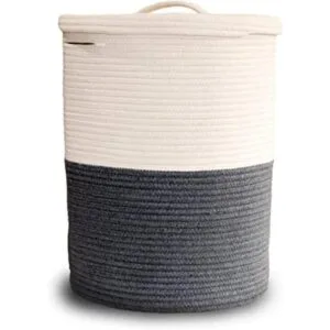 Cesta grande para la ropa sucia con tapa cesta de_1