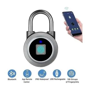 MEGAFEIS Candado inteligente de huellas dactilares_2