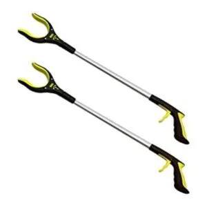 Paquete de 2 agarradores extralargos de 32 pulgadas con_1