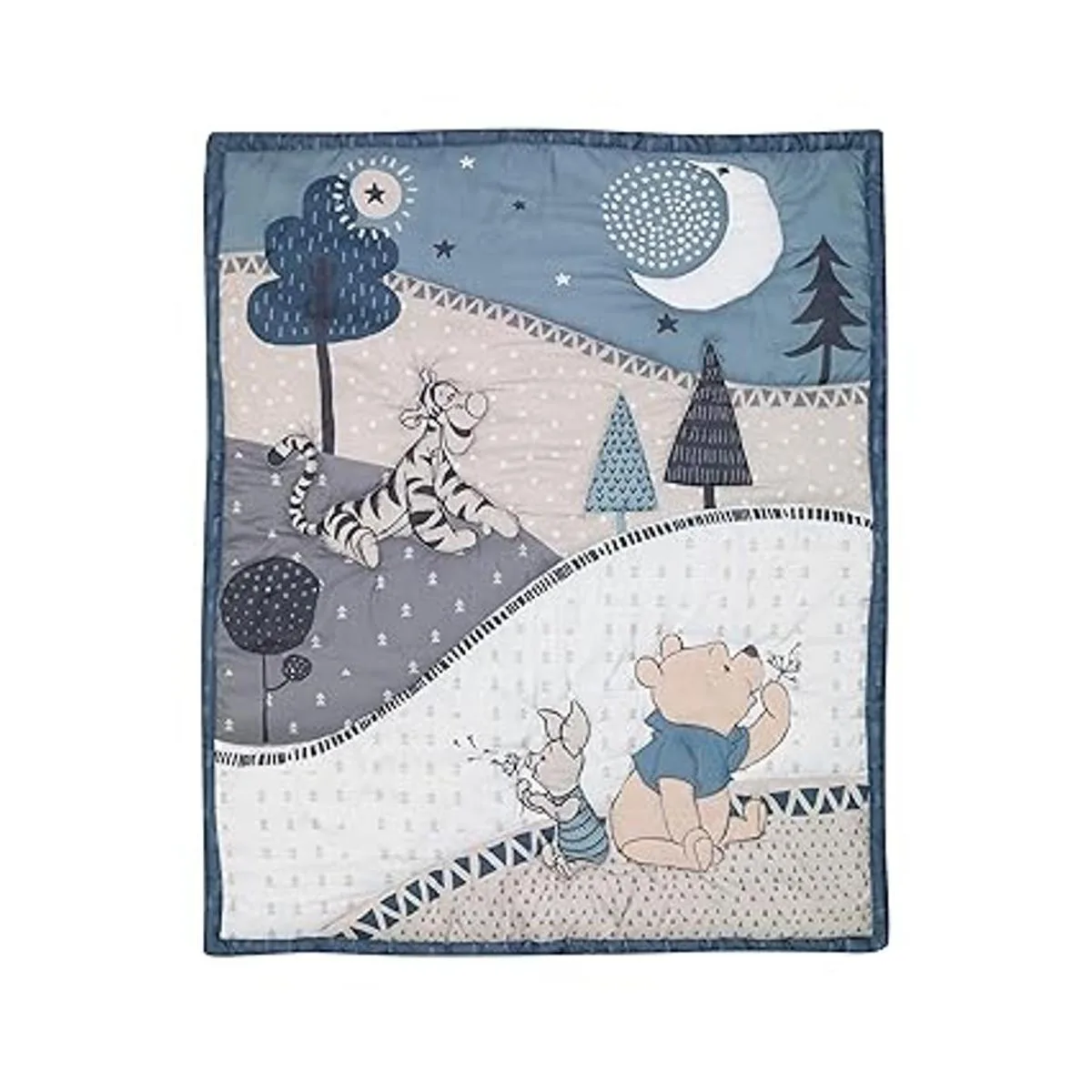 Lambs Ivy Forever Pooh Juego de cama para cuna de bebé_3