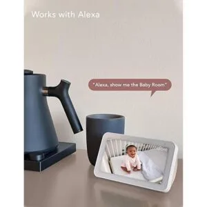 Nooie Monitor de bebé cámara WiFi para mascotas cámara_4