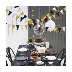 Decor365 Bandera de triángulo para decoración de fiesta_5