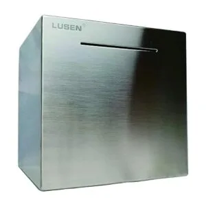 LUSEN Alcancía segura hecha de acero inoxidable caja_2