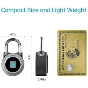 MEGAFEIS Candado inteligente de huellas dactilares_6