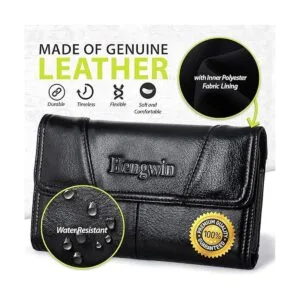 Hengwin Funda de piel para iPhone 12 Pro Max Xs Max 8_4