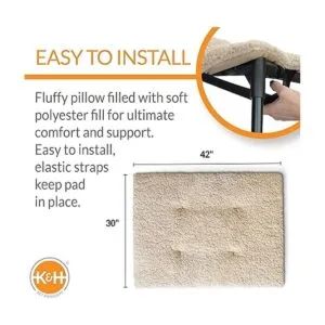 KH Pet Products Almohadilla de microforro polar original_2