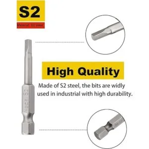 Rocaris Juego de 6 puntas de destornillador de cabeza