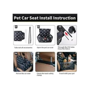 SWIHELP Bolsa de viaje para asiento elevador de coche_5