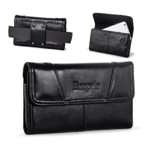 Hengwin Funda de piel para iPhone 12 Pro Max Xs Max 8_1