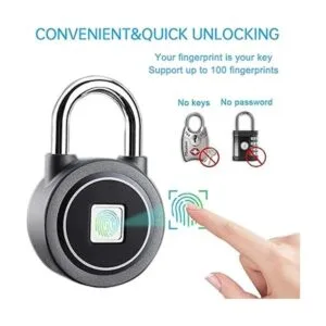 MEGAFEIS Candado inteligente de huellas dactilares_3