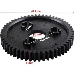 54T 0.8 32 Pitch Spur 3 piezas Compatible con Traxxas