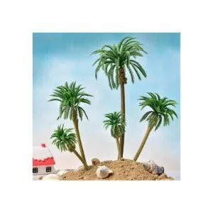 HUIANER Palmeras modelo de árbol palmeras en miniatura_4
