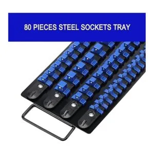 CASOMAN Bandeja organizadora de enchufe resistente de 80_4