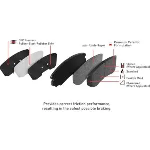 Dynamic Friction Company 3000 pastillas de freno de_3