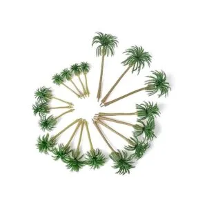 HUIANER Palmeras modelo de árbol palmeras en miniatura_3