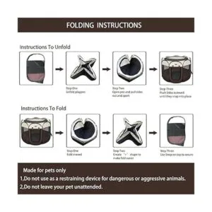 HEPEENG Tienda de campaña portátil y plegable para_4