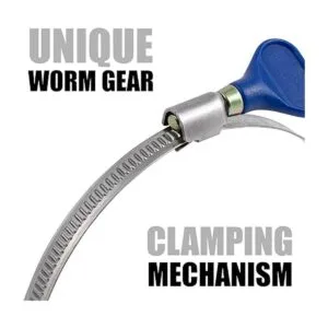 Llave de tornillo de 3.9 in ajustable 304 abrazaderas de