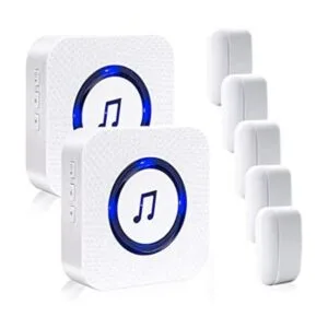 SANJIE Campanillas de puerta cuando la puerta se abre para_1