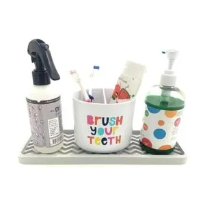 Happitasa Bandeja organizadora de silicona para_4