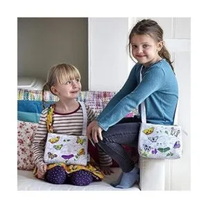 Eatsleepdoodle Bolso bandolera con diseño de mariposas_2