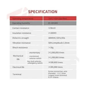APIELE Interruptor momentáneo de botón 0.866 in cuerpo_6