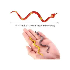 Blulu 24 piezas de plástico serpientes de bosque lluvioso_3