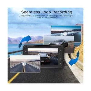 ORSKEY Dash Cam Front and Rear 1080P Full HD Dual Dash_3