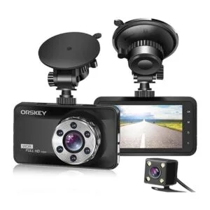 ORSKEY Dash Cam Front and Rear 1080P Full HD Dual Dash_1
