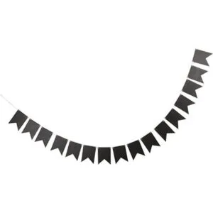 Banderines de pizarra de madera para decoración de_2