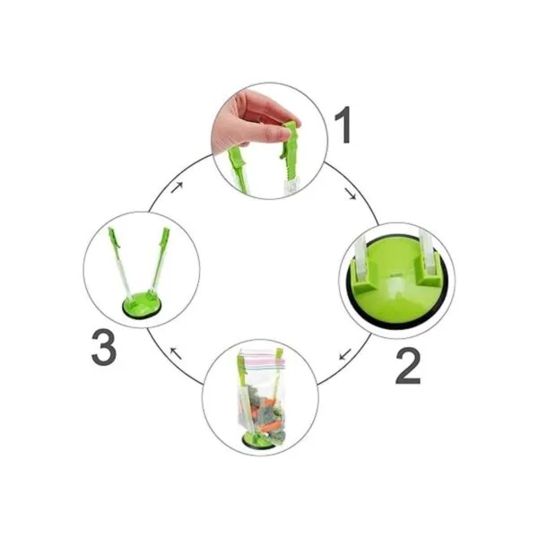 Ruibo Baggy Soporte para bolsa de preparación de_3