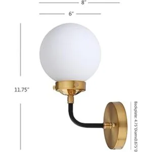 JONATHAN Y JYL9056B Caleb Aplique de pared de latón de 6_6