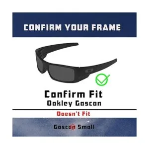 Predrox Gascan Lentes de repuesto para Oakley Sunglass_5