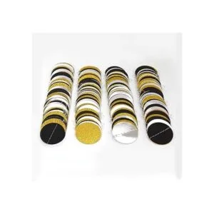 Decor365 Guirnalda de puntos circulares dorados_3