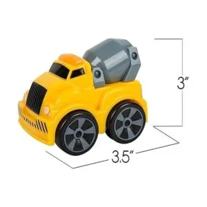 ArtCreativity Juego de 3 juguetes para coche de 3.5 in_4