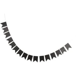 Banderines de pizarra de madera para decoración de_3