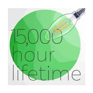 Asencia AN03676 Bombilla LED regulable con filamento