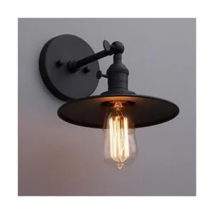 Phansthy Lámpara de pared industrial de 1 luz para tocador_4