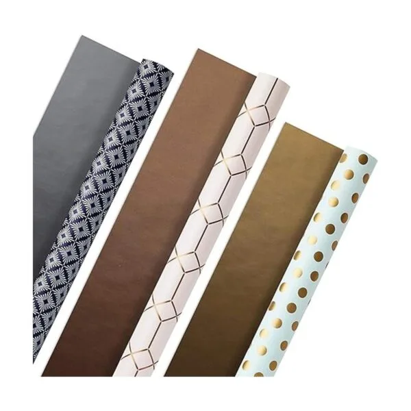 Hallmark Cuaderno de pasta dura Patrón metálico