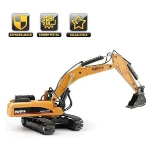 Excavadora de orugas fundida a presión a escala 150_2