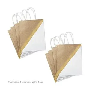 Hallmark Bolsas de regalo de papel mediano de 9 pulgadas_5