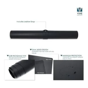 Alfombrilla Vine Creations de piel para escritorio_5