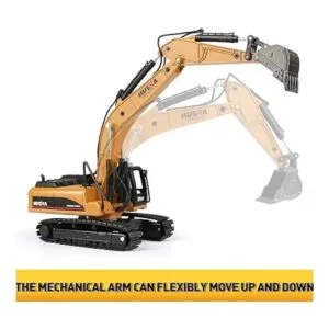 Excavadora de orugas fundida a presión a escala 150_3