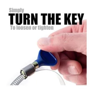 Llave de tornillo de pulgar de 4 pulgadas abrazaderas de