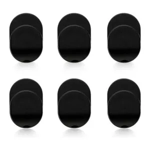 Sonku Gancho de plástico Negro_1