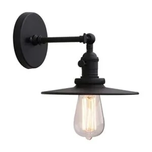 Phansthy Lámpara de pared industrial de 1 luz para tocador_1