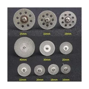 Oudtinx Rueda de corte de diamante 10 unidades de discos_4